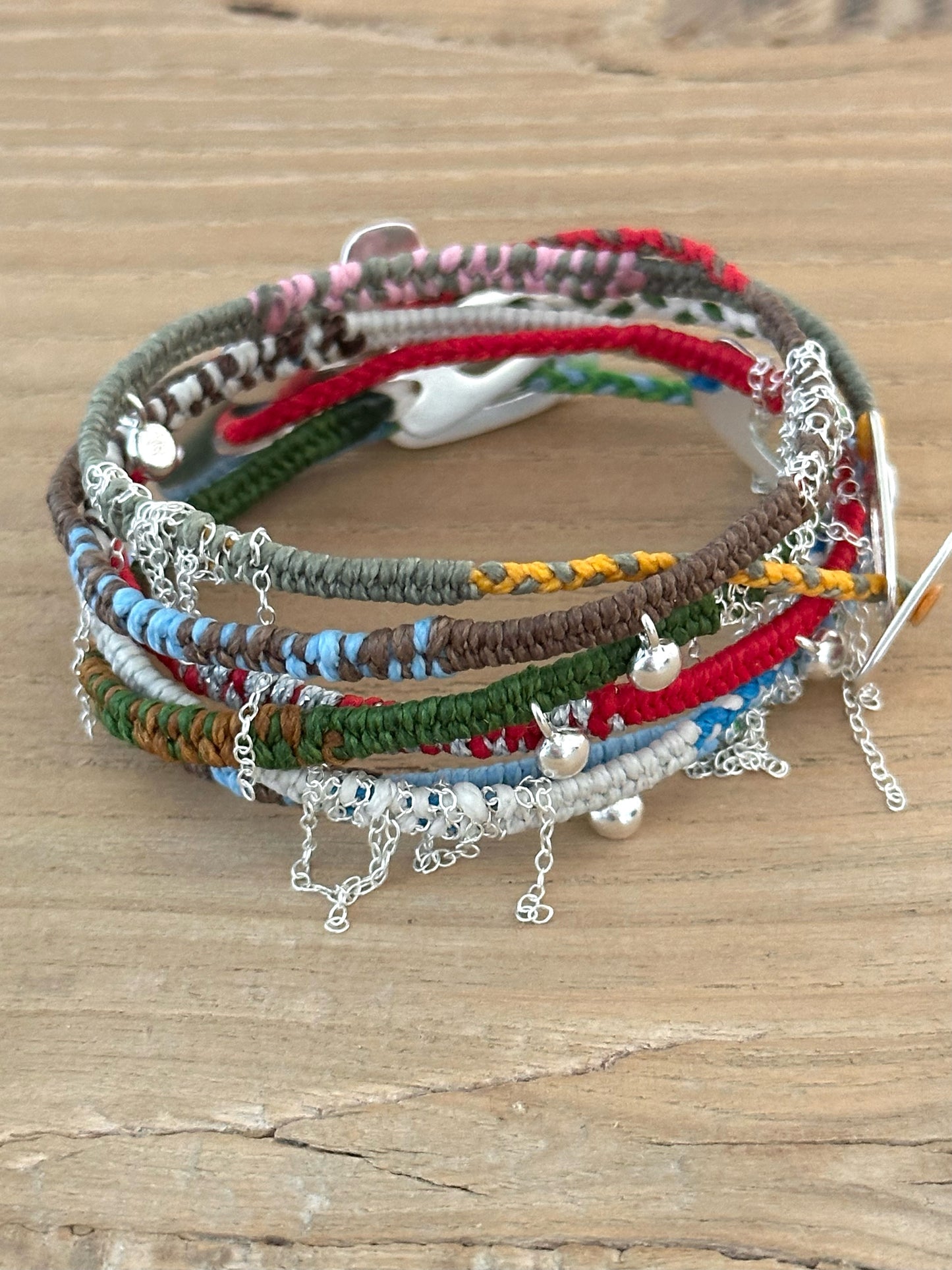 Braided Colorful Boho Bracelet