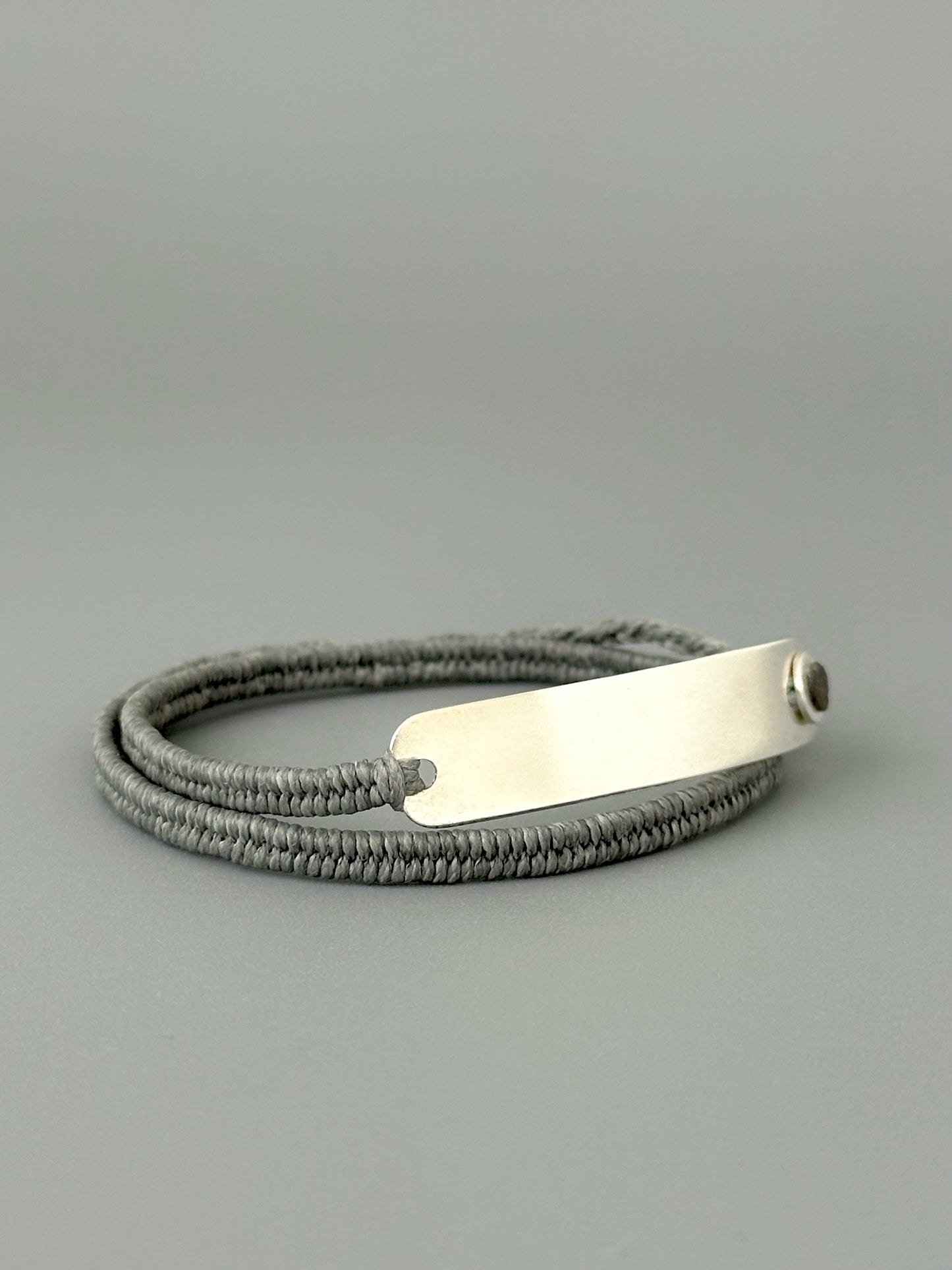 Copy of Double-wrap Silver Bar Bracelet